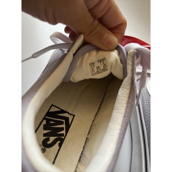 Vans Old School Purple Heather/True White Shoes US Men 5.5/Womens 7 NWT No Box - Picture 10 of 15